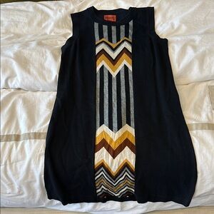 Missoni for Target Black Chevron Dress